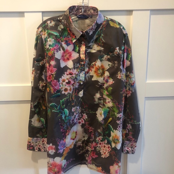 Tops - Georg Roth LA floral popover